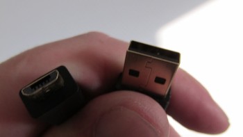 Vergoldete USB-Stecker