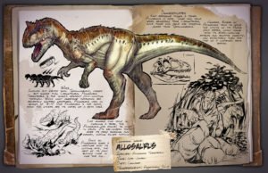 Ark Survival Evolved - Dossier Allosaurus