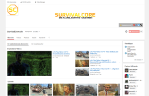 SurvivalCore.de – Generalüberholung des Youtube-Kanals und neuer Content!