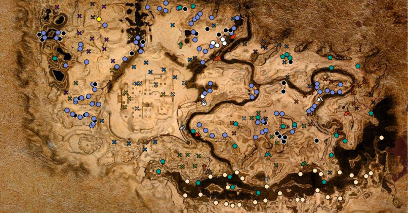 conan exiles savage wilds interactive map