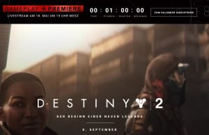Destiny 2 – Die Gameplay Premiere im Livestream steht kurz bevor!